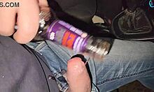 I took cute babe on fist date, she sucked my monster cock weirdly with handjob.