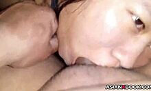 man, i’m messin up givin deep throat to this asian babe!