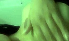 My Latina girlfriend is just casually fingering herself, showing off her big tits.