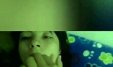 My Latina girlfriend is just casually fingering herself, showing off her big tits.