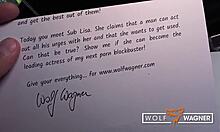 German teen Sublisa enjoys fucking old dicks on Wolfwagner.com