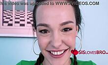 Rissa May's thick stepsis body teases with big tits and ass