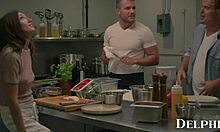 damn, watching maya woulfe take two big cocks is unreal!