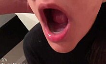 I can't resist her swallowing my hot load