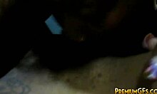 Ebony Lesbo Teens Explore Pussy with Toys