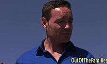 Black amateur riding stepdad's dick 😈