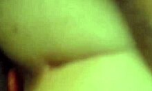 Homemade couple fucks her bound ass with jewel toy