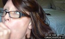 Submissive Wife Pleasing Husband's Monster Cock!