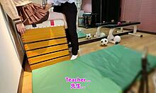 Wow, teacher's special lesson turns into creampie POV with no-bra student!