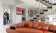 Step Uncle Desires Brunette Teen's Oral Pleasures Since Age 18