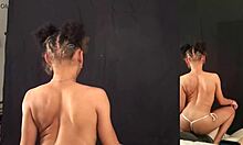 I watch petite teen 18+ amateur tease with lap dance