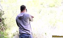 Nerdy Babe Jay Taylor Bent Over And Fucked Hard In Public