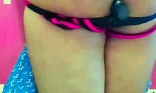 I masturbate with a dildo part 2