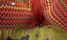 Starri Knight tied up and groped hard on her big tits!