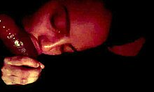 She gives the world's best blowjob to a monster cock.
