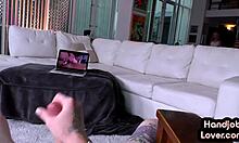 Colored Hair Pierced Girl in POV