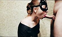 Giving blowjob to my favorite roommate