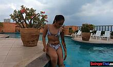 super cute asian girlfriend rocks holiday with wild sucking and banging