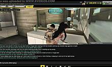 a teen girl experiences her first creampie from a young dick