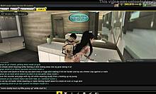 a teen girl experiences her first creampie from a young dick