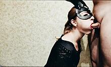 Giving blowjob to my favorite roommate