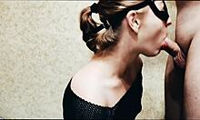 Giving blowjob to my favorite roommate