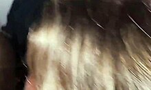 Hotwife Amateur Deepthroats Multiple Hard Cocks in Wild Action