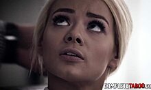 blonde teen facialized with big tits in extreme hardcore