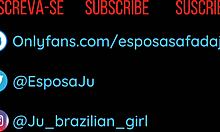 Sister-In-Law Sits on Sofa in Red