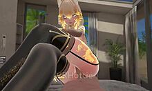 pov beach house banging with wild lap dance vr