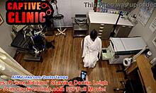 Donna Leigh's Naked Backstage Tease in Trump These Bitches Gyno Exam Setup