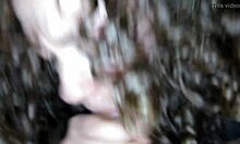 Tall Amateur Sucks Massive Black Cock in Homemade Video.