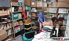 give her your big cock in the garage or office to save her from prison