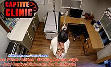 Donna Leigh's Naked Backstage Tease in Trump These Bitches Gyno Exam Setup