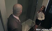 classy latina realtor handles monster cock hardcore