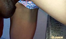 Amanda Borges craves hair fucking in full red bikini, POV blowjob and anal creampie