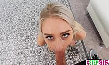 Teen stepsister Scarlett Hampton seduces boyfriend back with explicit dick pics