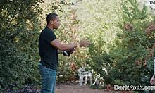 Cute teen Lilly Ford rides black boyfriend hard