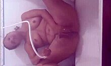 Latina prima sends erotic masturbation video via whatsapp with big ass orgasm