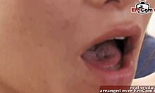 britische brünnette massage teen 18+ wird gefickt nach verführung