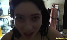 Little Slut Sucks Big Cock Relentlessly Till Cum Explodes On Her Face Featuring Amilia Onyx James Deen