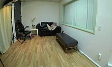 violet coxxx in casting interview main scene