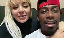 Redhead fucks three black guys!