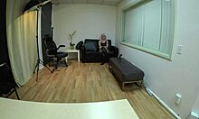 violet coxxx in casting interview main scene