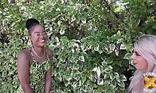 Nathou, a Guadeloupean beauty craving intense passion.