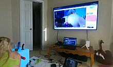 someone mount and ride me like this blonde with tattoo in doggystyle