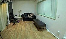 violet coxxx in casting interview main scene