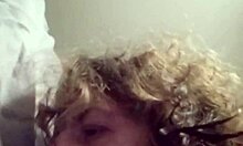 Buddy drops by my gloryhole to feed me! 😜