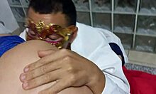 Incredible deep blowjob for my classmate's pussy