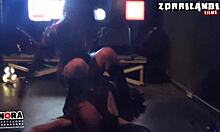 fetish rock band performance